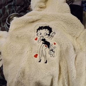 NWT Betty Boop sherpa jacket